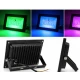 Proiector LED RGB 30W 220V cu Telecomanda Iluminare Colorata pentru Exterior si Interior