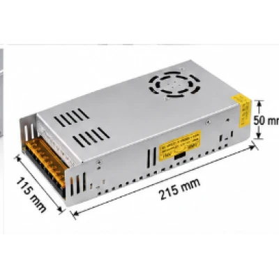 Sursa de Alimentare in Comutatie 12V 40A Carcasa Metalica Ventilator de Racire
