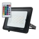 Proiector LED RGB 50W 220V cu Telecomanda IP66 Iluminare Multicolora pentru Interior si Exterior