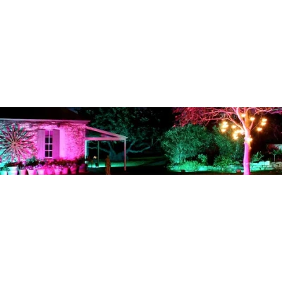 Proiector LED RGB 50W 220V cu Telecomanda IP66 Iluminare Multicolora pentru Interior si Exterior