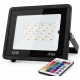 Proiector LED RGB 50W 220V cu Telecomanda IP66 Iluminare Multicolora pentru Interior si Exterior