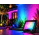 Proiector LED RGB 50W 220V cu Telecomanda IP66 Iluminare Multicolora pentru Interior si Exterior