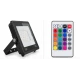 Proiector LED RGB 50W 220V cu Telecomanda IP66 Iluminare Multicolora pentru Interior si Exterior