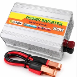 Invertor Auto 12V 220V putere 500W SDA 500A Convertor cu Sinus Modificat si USB 5V