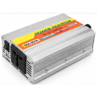 Invertor Auto 12V 220V putere 500W SDA 500A Convertor cu Sinus Modificat si USB 5V