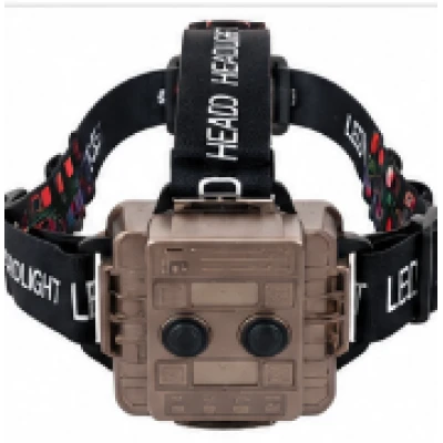 Lanterna de cap profesionala LED WH 2304 puternica zoom reglabil