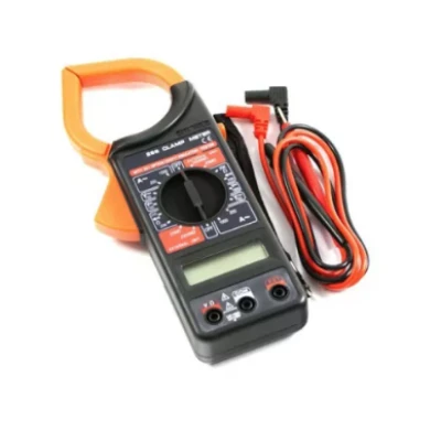 Multimetru Digital cu Cleste Ampermetric DT 266 Tester AC/DC cu Functie HOLD