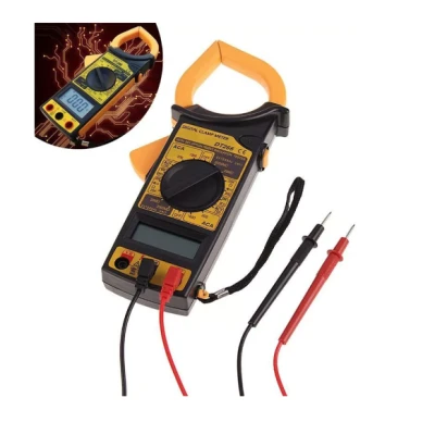 Multimetru Digital cu Cleste Ampermetric DT 266 Tester AC/DC cu Functie HOLD