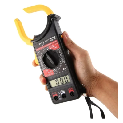 Multimetru Digital cu Cleste Ampermetric DT 266 Tester AC/DC cu Functie HOLD