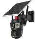 Camera de Supraveghere Solara 4K Ultra HD PTZ WiFi 360 Dual Lens senzor PIR A9 3