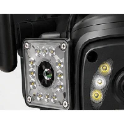 Camera de Supraveghere Solara 4K Ultra HD PTZ WiFi 360 Dual Lens senzor PIR A9 3
