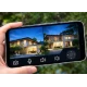 Camera de Supraveghere Solara 4K Ultra HD PTZ WiFi 360 Dual Lens senzor PIR A9 3