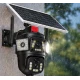Camera de Supraveghere Solara 4K Ultra HD PTZ WiFi 360 Dual Lens senzor PIR A9 3