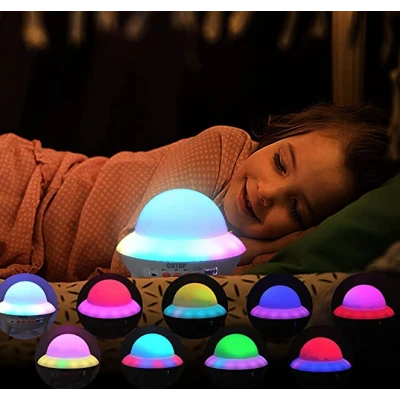 Proiector LED Crystal Magic Ball Light cu Boxa Bluetooth si Telecomanda Lumina RGB