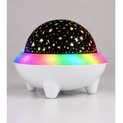 Proiector LED Crystal Magic Ball Light cu Boxa Bluetooth si Telecomanda Lumina RGB