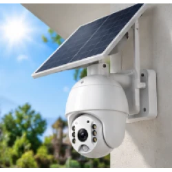 Camera de Supraveghere Solara PTZ HD 4G Panou Solar 7.8W PIR + AI Vedere Nocturna Color QS10
