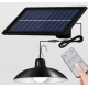 Bec LED Solar 1008 cu telecomanda Panou Solar si Acumulator 2400mAh pentru Camping si Exterior