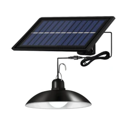 Bec LED Solar 1008 cu telecomanda Panou Solar si Acumulator 2400mAh pentru Camping si Exterior