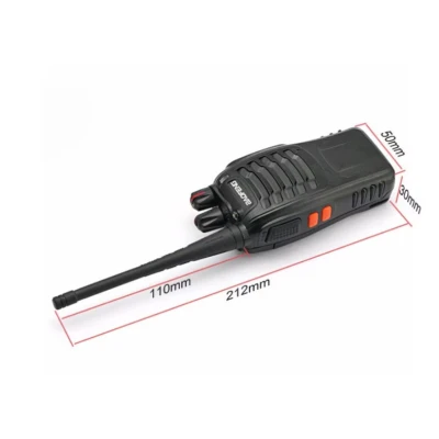 Set 2 Statii Radio Portabile Baofeng BF 888S cu 16 Canale PMR 1500mAh
