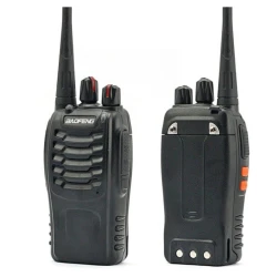 Set 2 Statii Radio Portabile Baofeng BF 888S cu 16 Canale PMR 1500mAh
