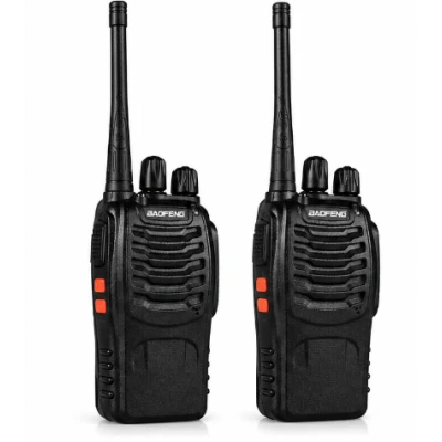 Set 2 Statii Radio Portabile Baofeng BF 888S cu 16 Canale PMR 1500mAh