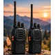 Set 2 Statii Radio Portabile Baofeng BF 888S cu 16 Canale PMR 1500mAh