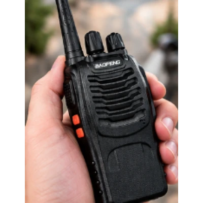 Set 2 Statii Radio Portabile Baofeng BF 888S cu 16 Canale PMR 1500mAh