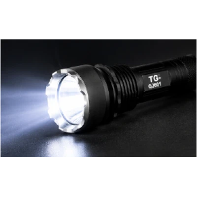 Lanterna LED TG 30W BL Q2601 cu Filtre Colorate Acumulator 18650 si Suport de Montare