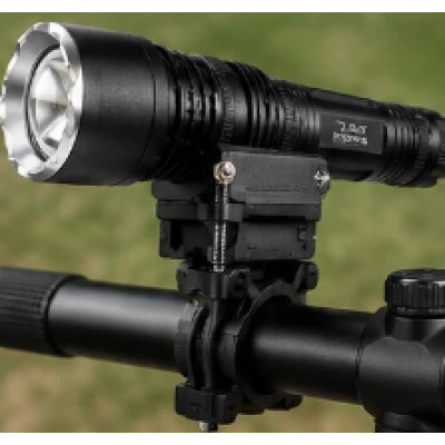 Lanterna LED Tactica ZSH QP54 P50 Zoom 2×18650 Suport si incarcare 12V/220V