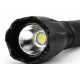 Lanterna LED de mana reincarcabila BL Q1891 T6 cu Zoom 5 moduri de Iluminare incarcare 220V si Auto metalica