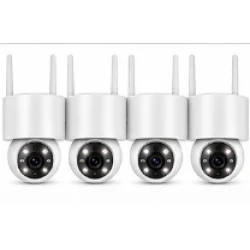 Kit profesional 4 Camere de Supraveghere WiFi P2P Sistem CCTV cu Monitor/NVR
