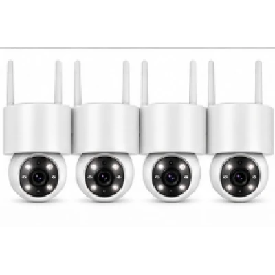 Kit profesional 4 Camere de Supraveghere WiFi P2P Sistem CCTV cu Monitor/NVR