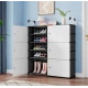 UB Dulap modular pentru pantofi cu 5 rafturi 80x29x110 cm