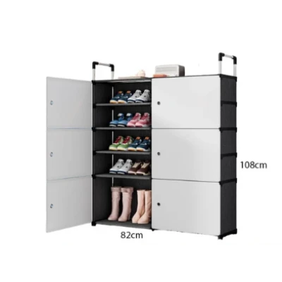 UB Dulap modular pentru pantofi cu 5 rafturi 80x29x110 cm
