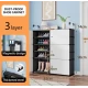 UB Dulap modular pentru pantofi cu 5 rafturi 80x29x110 cm
