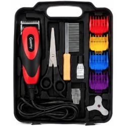 Masina de tuns pentru animale Gemey GM 1023 putere 10W cu 3 viteze set complet de accesorii