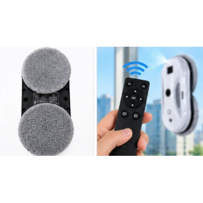 Aparat tip Robot de curatat geamuri cu pulverizare aspirare 2800 Pa curatare umeda si uscata