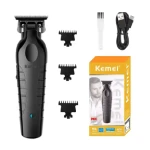 Aparat de tuns Kemei KM 2299 tip Trimmer profesional fara fir 7500Rpm 5W