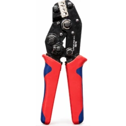 Cleste de sertizare terminali electrici maner ergonomic pentru cabluri si conectori