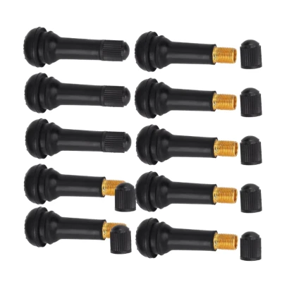 Set 100 piese valve auto pentru anvelope negre