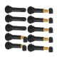 Set 100 piese valve auto pentru anvelope negre