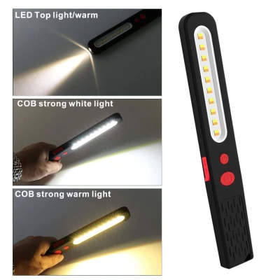 Lampa de lucru reincarcabila S501 iluminare dubla 5W SMD LED prindere magnetica