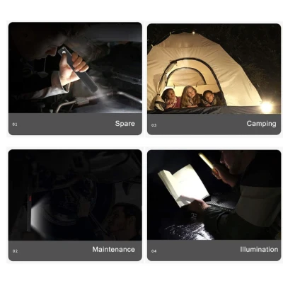 Lampa de lucru reincarcabila S501 iluminare dubla 5W SMD LED prindere magnetica