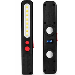 Lampa de lucru reincarcabila S501 iluminare dubla 5W SMD LED prindere magnetica