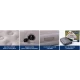 Saltea gonflabila single pentru dormit 198x100x40cm