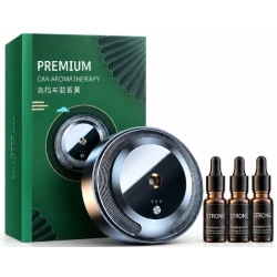 Difuzor de aromaterapie auto PREMIUM odorizant pentru masina cu parfum