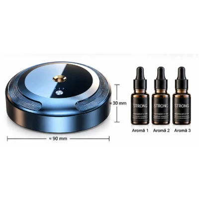Difuzor de aromaterapie auto PREMIUM odorizant pentru masina cu parfum