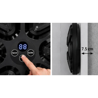 Aparat de Box Muzical Inteligent 6 zone de lovire Bluetooth LED 9 Moduri 9 trepte de viteza