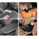 Organizator pentru cotiera auto 2 in 1 cu suport dublu pentru pahare compartiment pentru servetele si buzunar lateral