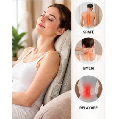 Perna de Masaj pentru Spate si Umeri JBY 6606 design ergonomic portabila